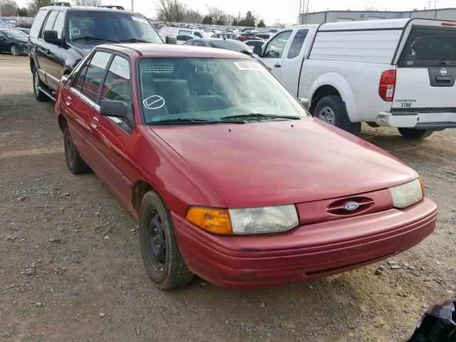 1FASP14J2SW226396 - 1995 FORD ESCORT LX BURGUNDY photo 1