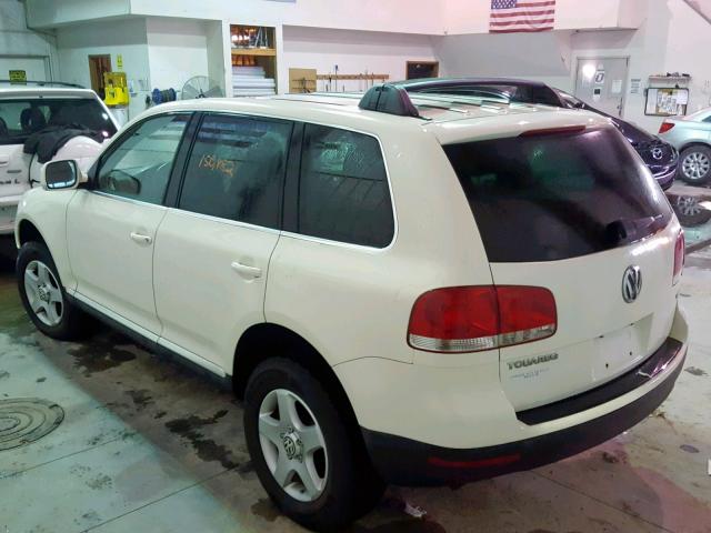 WVGBC67L34D038321 - 2004 VOLKSWAGEN TOUAREG 3. WHITE photo 3