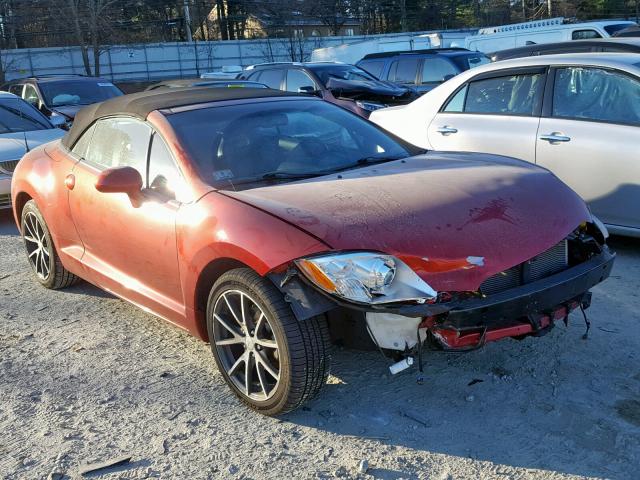 4A37L3ET1BE002403 - 2011 MITSUBISHI ECLIPSE SP RED photo 1