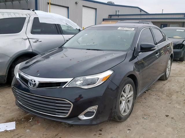 4T1BK1EB5DU013940 - 2013 TOYOTA AVALON BAS Noir photo 2
