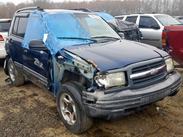 2CNBJ734036909618 - 2003 CHEVROLET TRACKER ZR BLUE photo 1