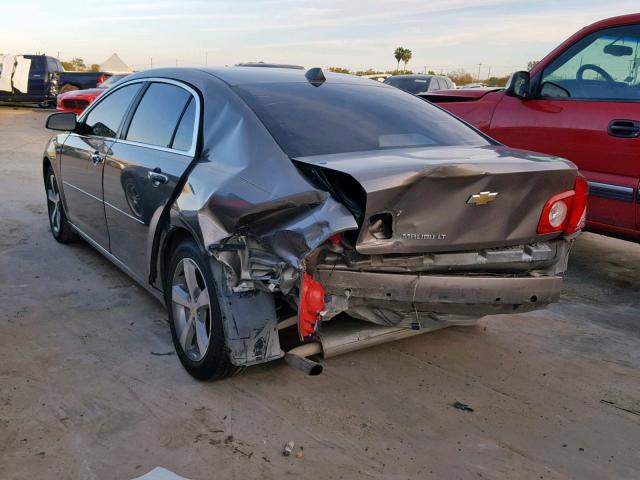 1G1ZC5EU4CF135421 - 2012 CHEVROLET MALIBU 1LT 棕色 照片 3