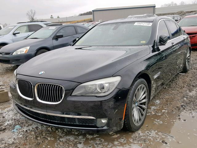 WBAKB4C55BC574352 - 2011 BMW 740 LI BLACK photo 2