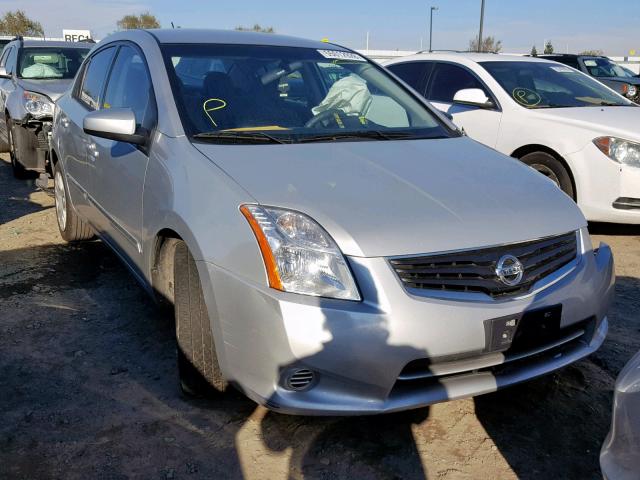 3N1AB6AP8CL617136 - 2012 NISSAN SENTRA 2.0 SILVER photo 1