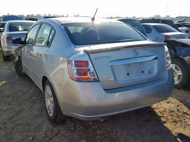 3N1AB6AP8CL617136 - 2012 NISSAN SENTRA 2.0 SILVER photo 3