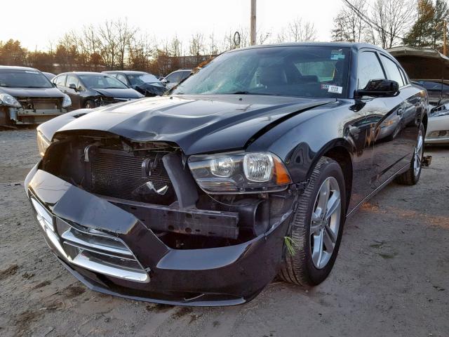 2C3CDXJG4CH306113 - 2012 DODGE CHARGER SX BLACK photo 2