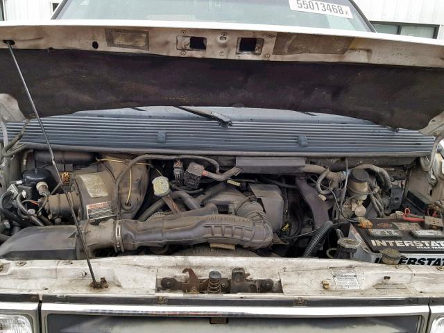 1FMDA31U7VZB81758 - 1997 FORD AEROSTAR WHITE photo 7