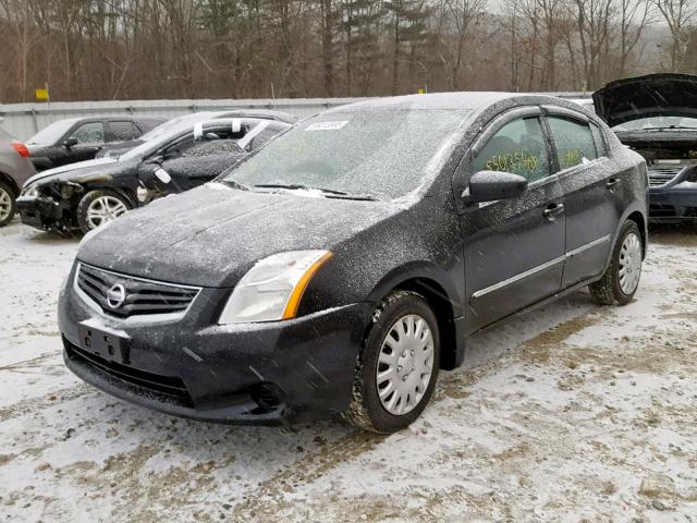 3N1AB6AP4BL669443 - 2011 NISSAN SENTRA 2.0 BLACK photo 2