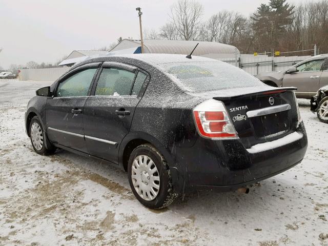 3N1AB6AP4BL669443 - 2011 NISSAN SENTRA 2.0 BLACK photo 3