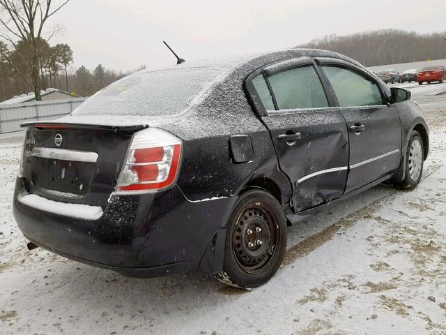 3N1AB6AP4BL669443 - 2011 NISSAN SENTRA 2.0 BLACK photo 4