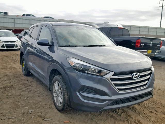 KM8J23A44JU677348 - 2018 HYUNDAI TUCSON SE GRAY photo 1