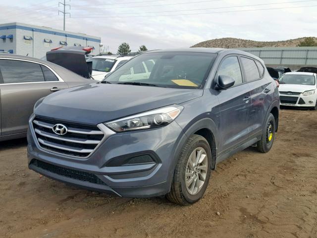 KM8J23A44JU677348 - 2018 HYUNDAI TUCSON SE GRAY photo 2