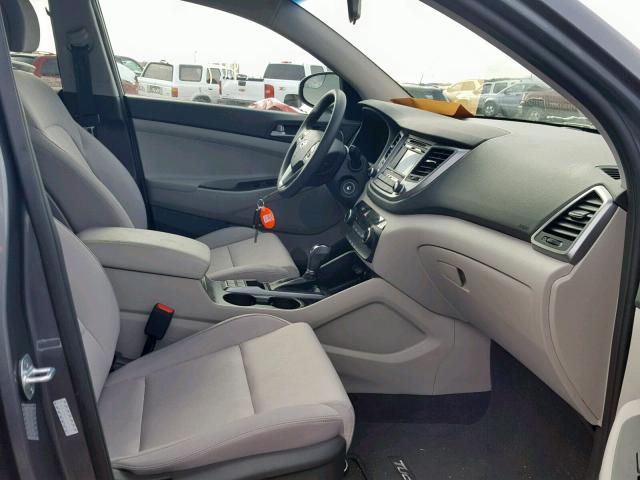 KM8J23A44JU677348 - 2018 HYUNDAI TUCSON SE GRAY photo 5