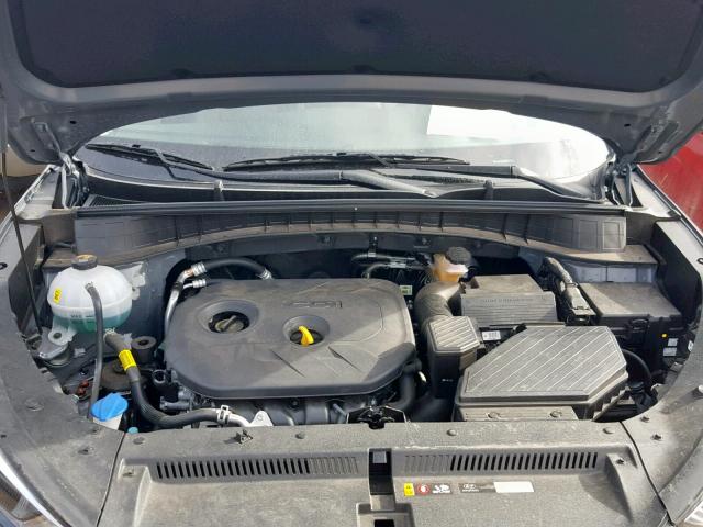 KM8J23A44JU677348 - 2018 HYUNDAI TUCSON SE GRAY photo 7