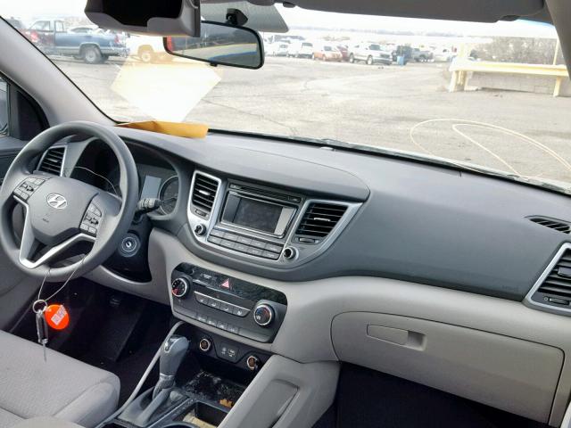 KM8J23A44JU677348 - 2018 HYUNDAI TUCSON SE GRAY photo 9