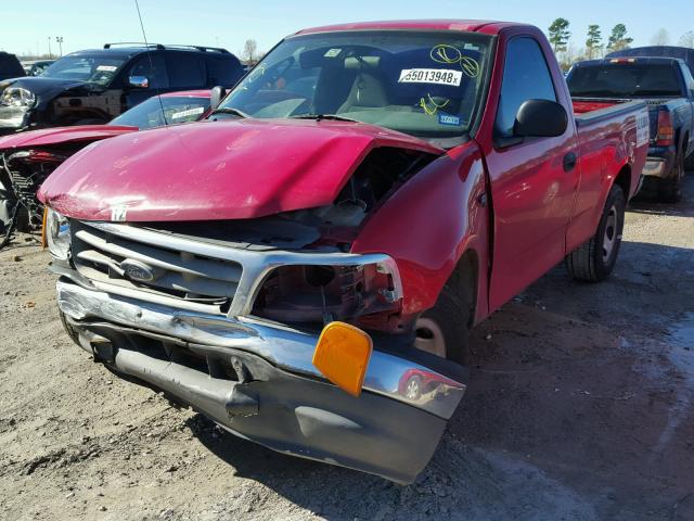 2FTRF17234CA25069 - 2004 FORD F-150 HERI RED photo 2