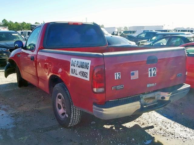 2FTRF17234CA25069 - 2004 FORD F-150 HERI RED photo 3