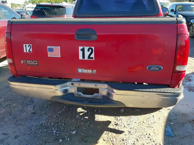 2FTRF17234CA25069 - 2004 FORD F-150 HERI RED photo 6