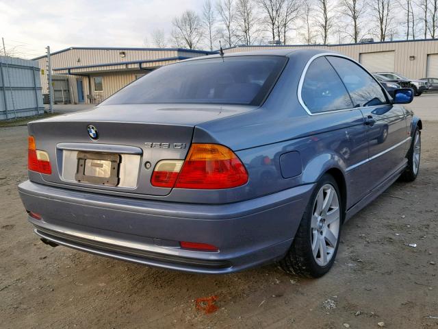 WBABM3346YJN82251 - 2000 BMW 323 CI BLUE photo 4