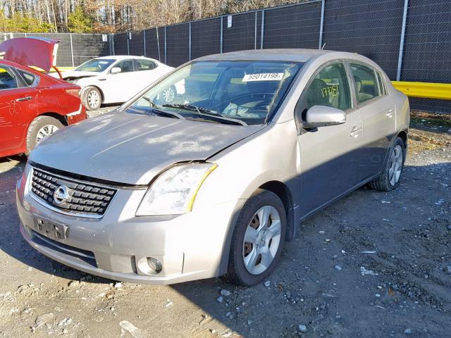 3N1AB61E08L663890 - 2008 NISSAN SENTRA 2.0 SILVER photo 2