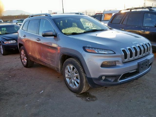 1C4PJMDB0GW261425 - 2016 JEEP CHEROKEE L SILVER photo 1