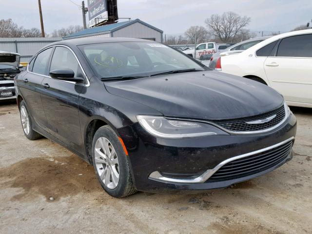 1C3CCCAB6HN505470 - 2017 CHRYSLER 200 LIMITE BLACK photo 1