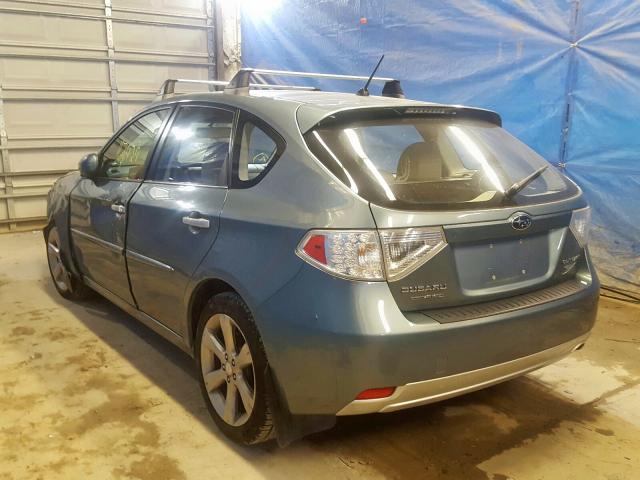 JF1GH6D64BH830631 - 2011 SUBARU IMPREZA OU BLUE photo 3