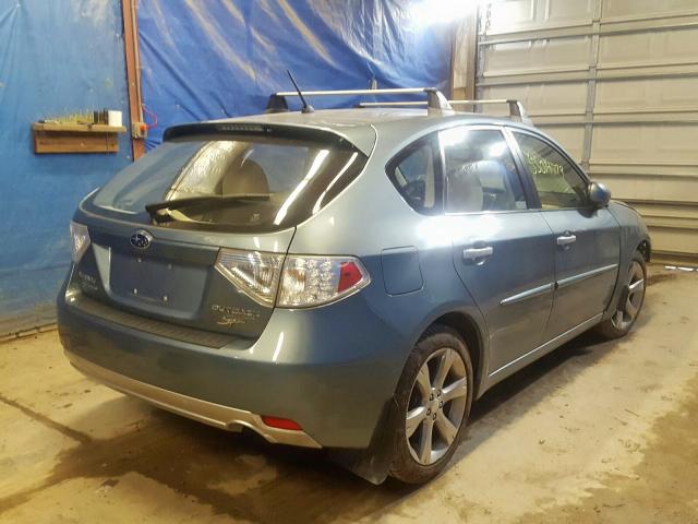 JF1GH6D64BH830631 - 2011 SUBARU IMPREZA OU BLUE photo 4