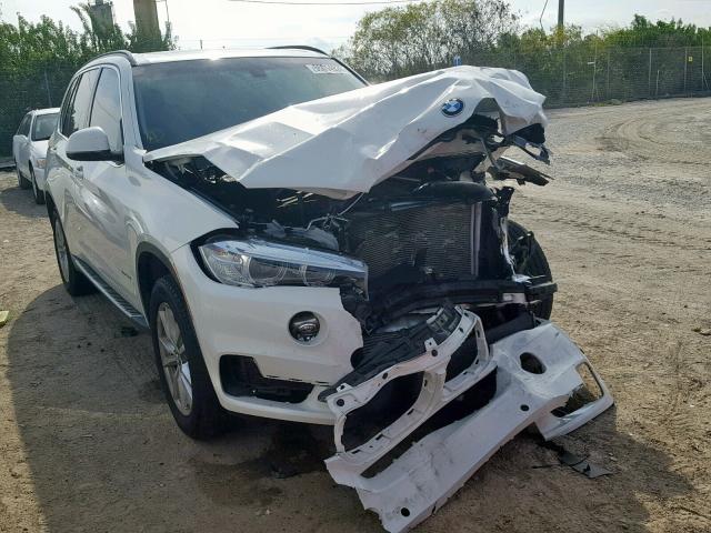 5UXKR2C56F0H40096 - 2015 BMW X5 SDRIVE3 WHITE photo 1