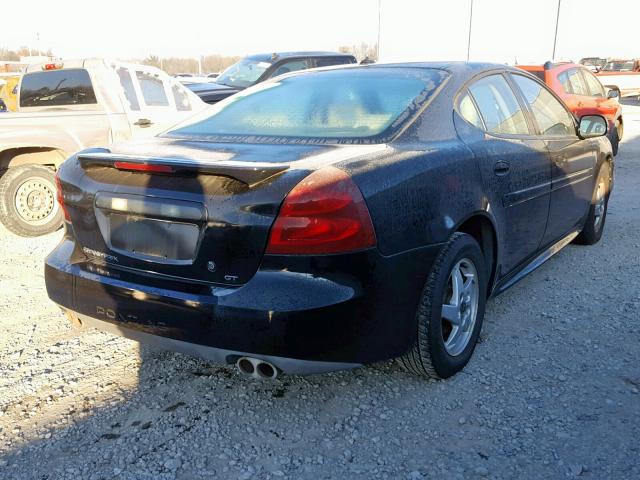 2G2WS522941172252 - 2004 PONTIAC GRAND PRIX BLACK photo 4