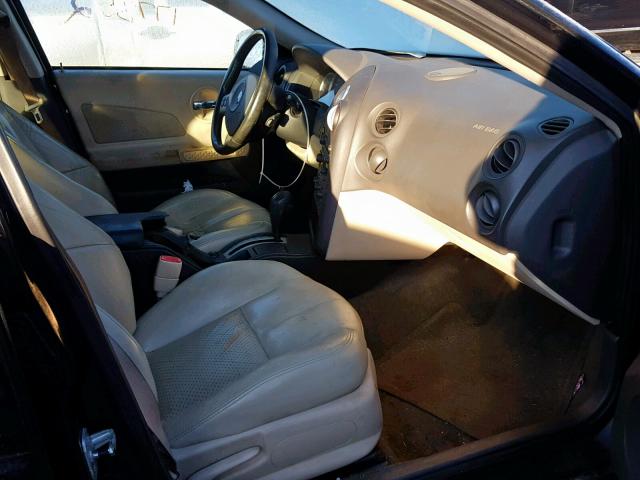 2G2WS522941172252 - 2004 PONTIAC GRAND PRIX BLACK photo 5