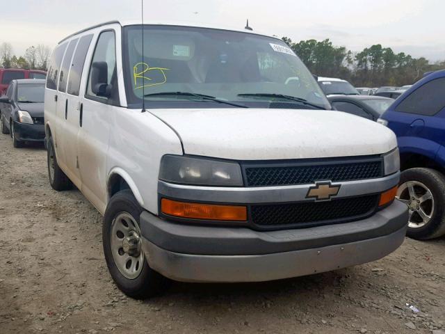 1GNSGCF41D1107534 - 2013 CHEVROLET EXPRESS G1 WHITE photo 1