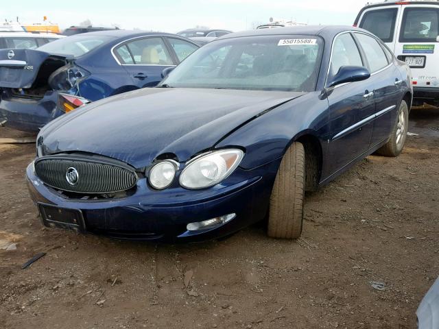 2G4WC582871149240 - 2007 BUICK LACROSSE C BLUE photo 2