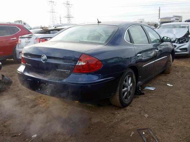 2G4WC582871149240 - 2007 BUICK LACROSSE C BLUE photo 4