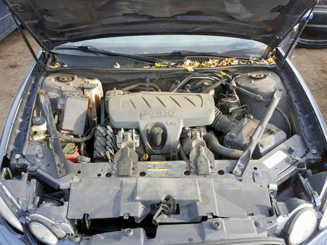 2G4WC582871149240 - 2007 BUICK LACROSSE C BLUE photo 7