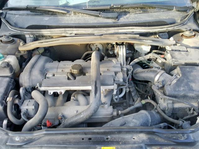 YV1RS592972600074 - 2007 VOLVO S60 2.5T GRAY photo 7
