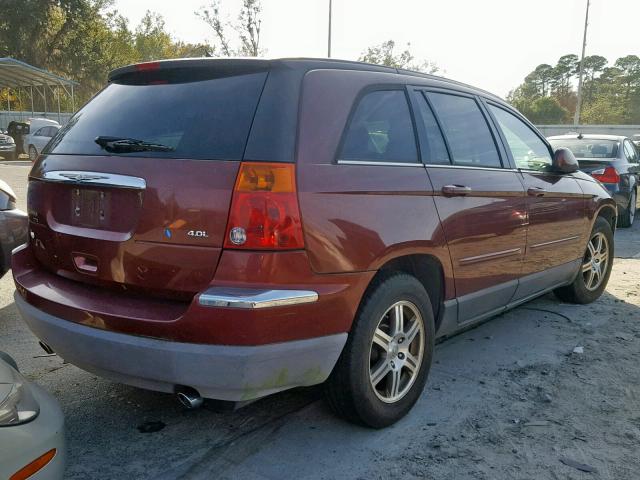 2A8GM68X77R142393 - 2007 CHRYSLER PACIFICA T BROWN photo 4