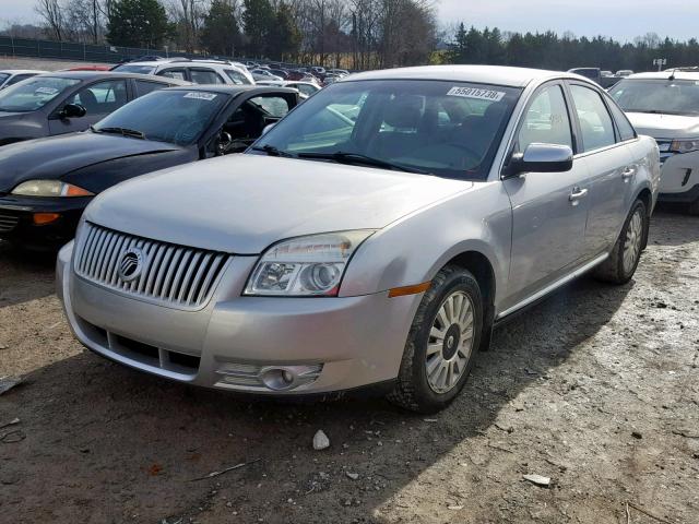 1MEHM40W79G617322 - 2009 MERCURY SABLE SILVER photo 2