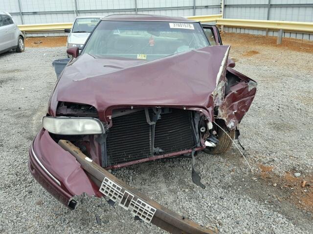 1G4HR52K3VH585388 - 1997 BUICK LESABRE LI RED photo 10