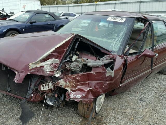 1G4HR52K3VH585388 - 1997 BUICK LESABRE LI RED photo 9