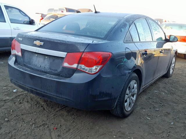 1G1PA5SH5E7258016 - 2014 CHEVROLET CRUZE LS CHARCOAL photo 4