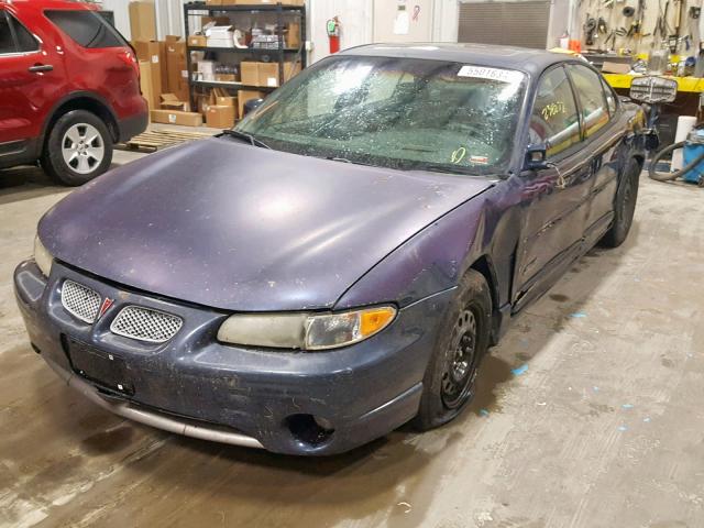 1G2WR52132F131589 - 2002 PONTIAC GRAND PRIX ლურჯი ფოტო 2