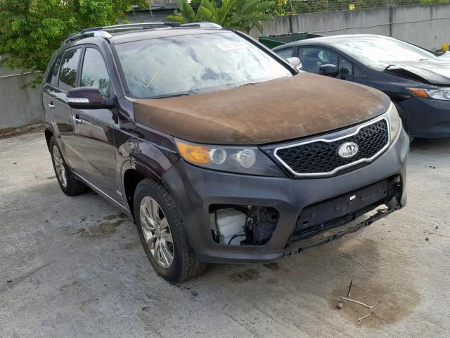 5XYKWDA2XCG219786 - 2012 KIA SORENTO SX RED photo 1