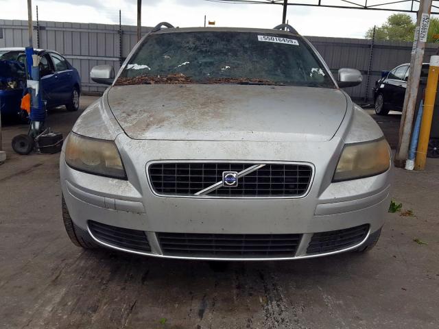 YV1MW382272270220 - 2007 VOLVO V50 2.4I SILVER photo 10