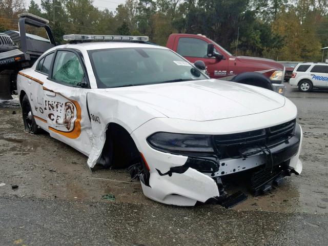 2C3CDXAG9GH352090 - 2016 DODGE CHARGER PO WHITE photo 1