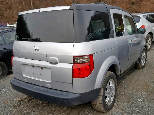 5J6YH18706L013898 - 2006 HONDA ELEMENT EX GRAY photo 4