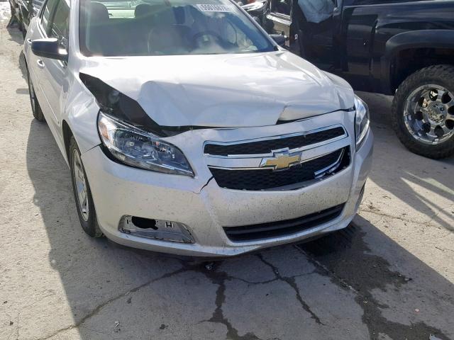 1G11B5SA3DF212419 - 2013 CHEVROLET MALIBU LS SILVER photo 9