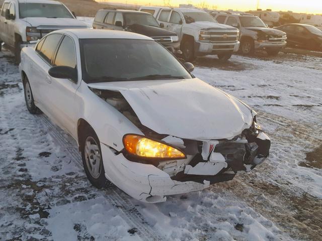 1G2NE52E05M144245 - 2005 PONTIAC GRAND AM S WHITE photo 1