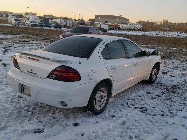 1G2NE52E05M144245 - 2005 PONTIAC GRAND AM S WHITE photo 4