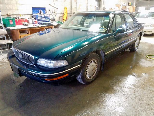 1G4HP52K4WH488045 - 1998 BUICK LESABRE CU GREEN photo 2